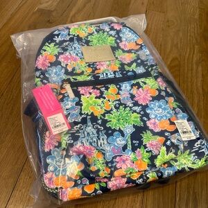 Lily Pulitzer Floral Disney Backpack